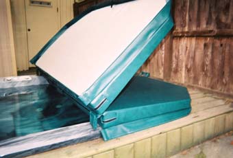 Tapered Hot Tub Cover