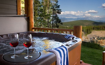 Cranbrook wine hot tub