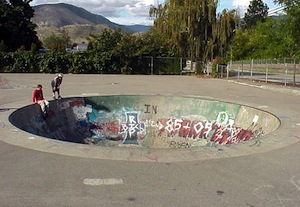Penticton Skate Park bowl